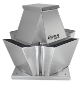 RFV - Ventilatoare centrifuge pentru acoperis cu evacuarea aerului pe vertical