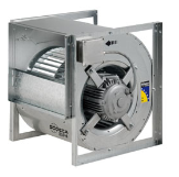 Ventilator centrifugal dublu aspirant de desfumare, ce functioneaza la 400ºC/2h si  300ºC/2h