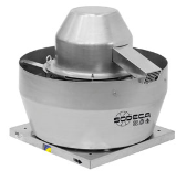 Ventilator centrifugal de acoperis, ce rezista la 400ºC/2h